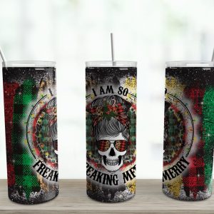 Depeche Mode Enjoy the Silence Sublimation Tumbler 20 Oz Skinny With Lid,  Straw, and Cleaning Brush 